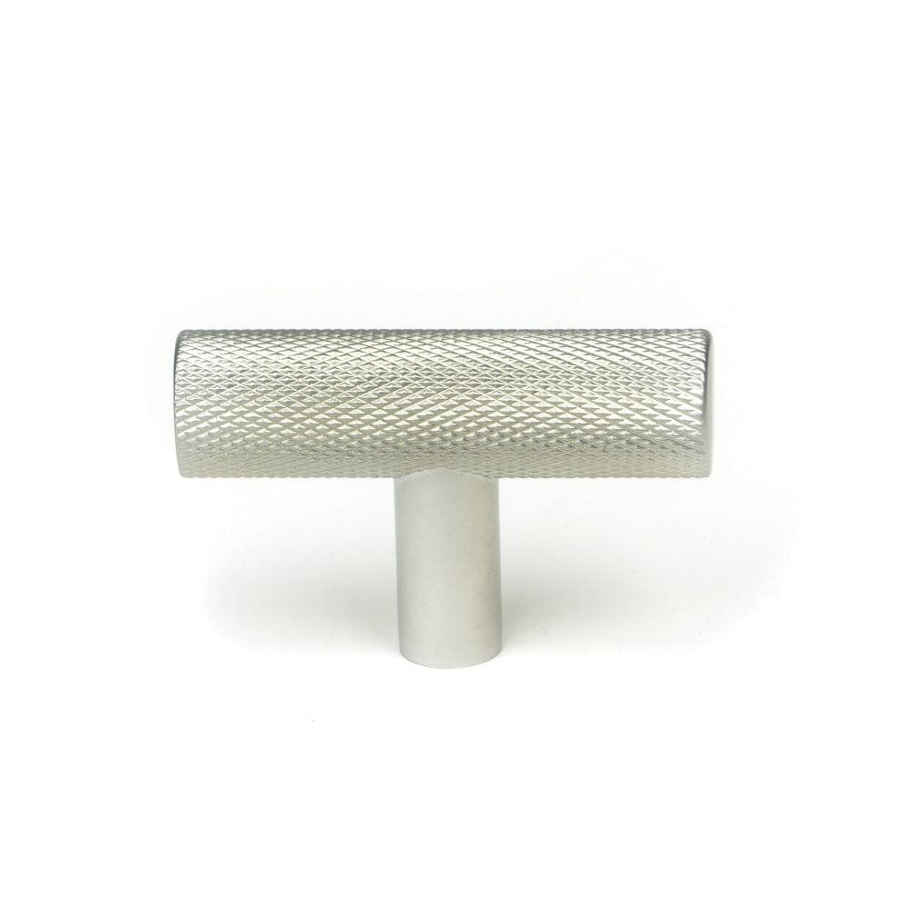 From The Anvil Cabinet Hardware Satin Chrome / Cabinet T-Pulls From The Anvil - Satin Chrome Brompton T-Bar