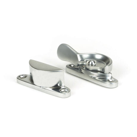 From The Anvil Window Furniture Satin Chrome / Sash Window Fitch Fasteners / Yes From The Anvil - Satin Chrome Fitch Fastener