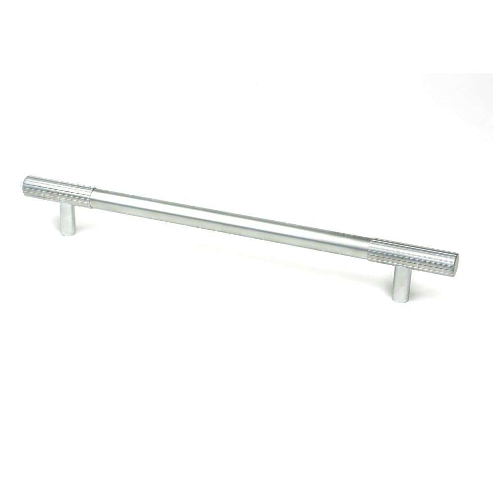 From The Anvil Cabinet Hardware Satin Chrome / Cabinet Pull Handles / Large From The Anvil - Satin Chrome Judd Pull Handle - Large