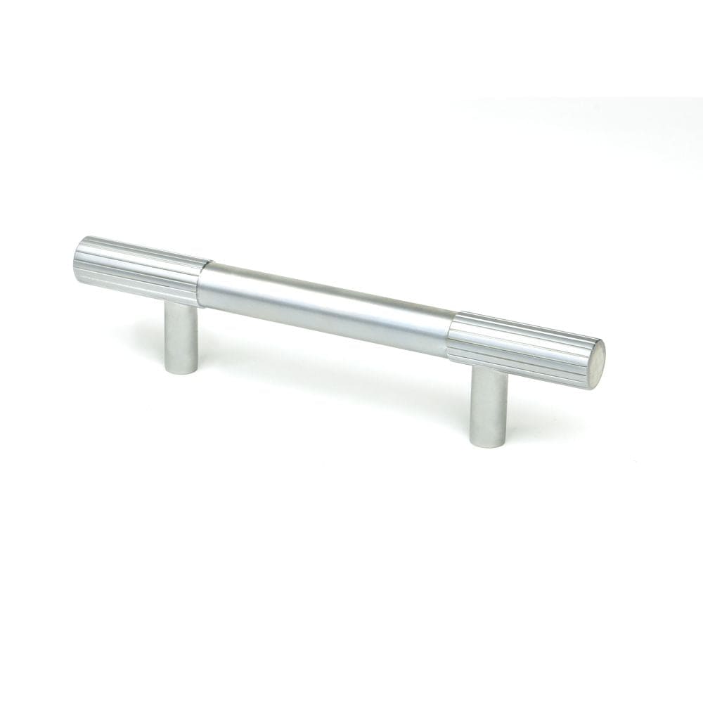 From The Anvil Cabinet Hardware Satin Chrome / Cabinet Pull Handles / Small From The Anvil - Satin Chrome Judd Pull Handle - Small