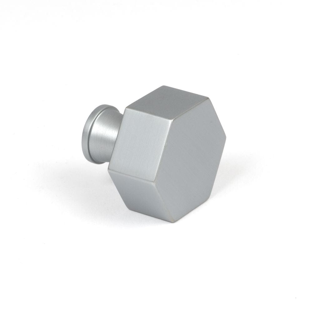From The Anvil Cabinet Hardware Satin Chrome / Cabinet Knobs / 32mm Dia. From The Anvil - Satin Chrome Kahlo Cabinet Knob - 32mm