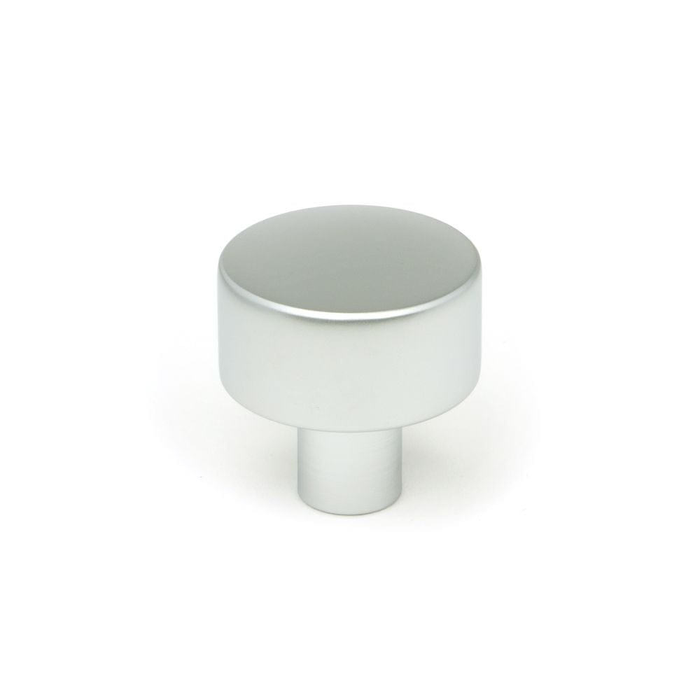 From The Anvil Cabinet Hardware Satin Chrome / Cabinet Knobs / 25mm Dia. From The Anvil - Satin Chrome Kelso Cabinet Knob - 25mm (No rose)