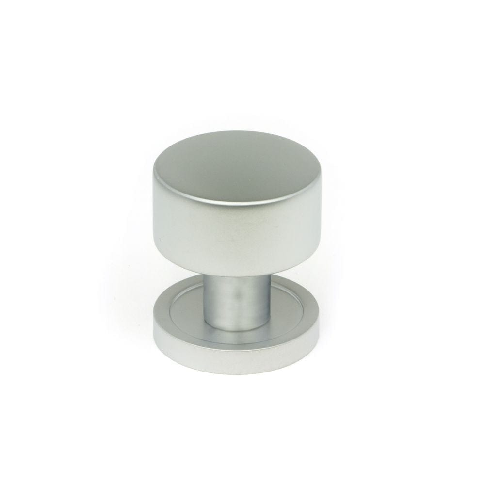 From The Anvil Cabinet Hardware Satin Chrome / Cabinet Knobs / 25mm Dia. From The Anvil - Satin Chrome Kelso Cabinet Knob - 25mm (Plain)