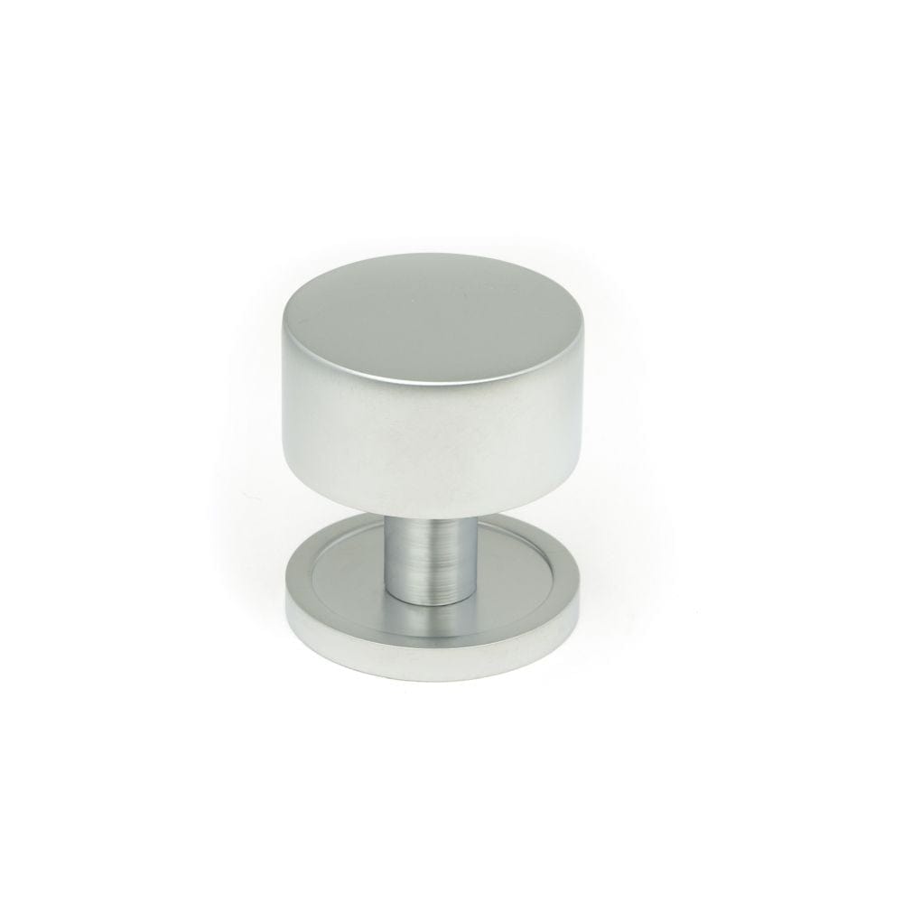 From The Anvil Cabinet Hardware Satin Chrome / Cabinet Knobs / 32mm Dia. From The Anvil - Satin Chrome Kelso Cabinet Knob - 32mm (Plain)