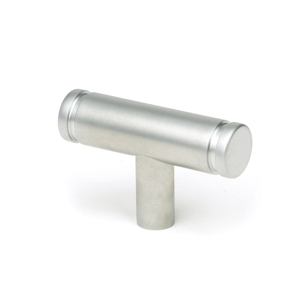 From The Anvil Cabinet Hardware Satin Chrome / Cabinet T-Pulls From The Anvil - Satin Chrome Kelso T-Bar