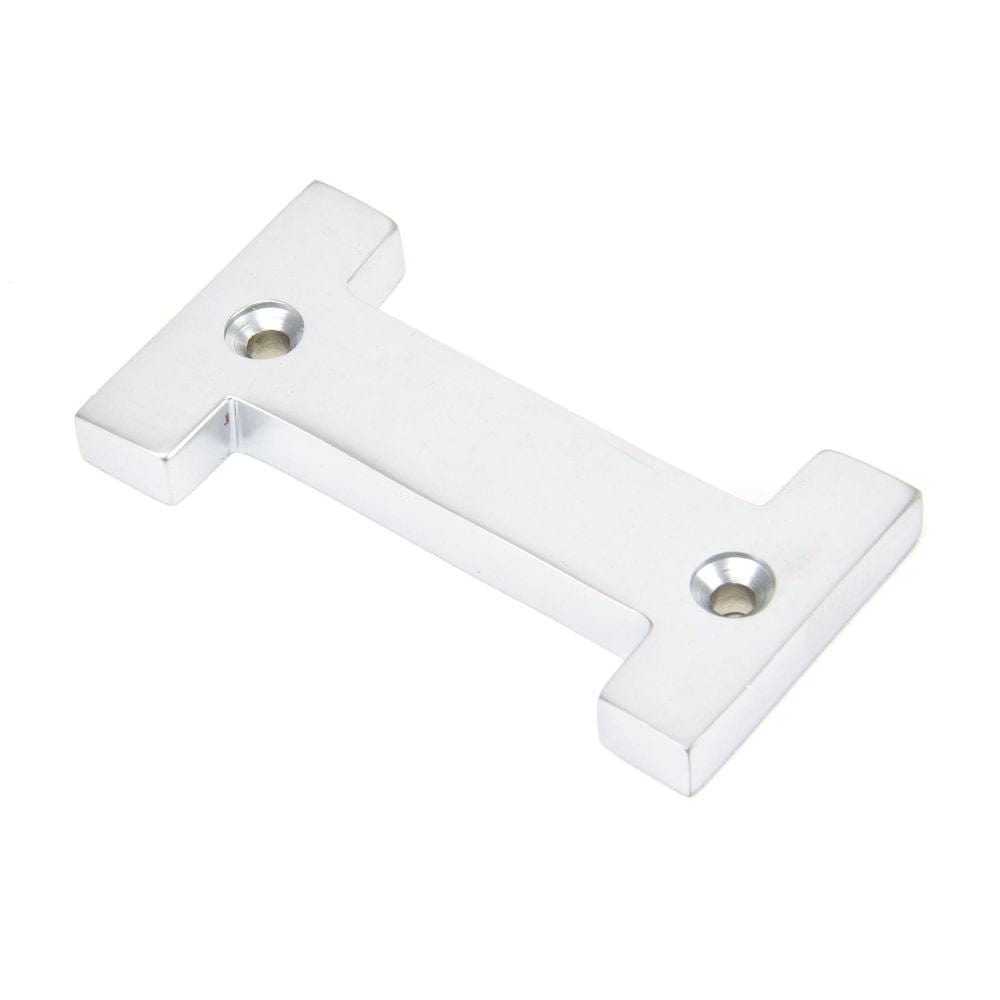 From The Anvil Door Furniture Satin Chrome / Letters / I From The Anvil - Satin Chrome Letter I