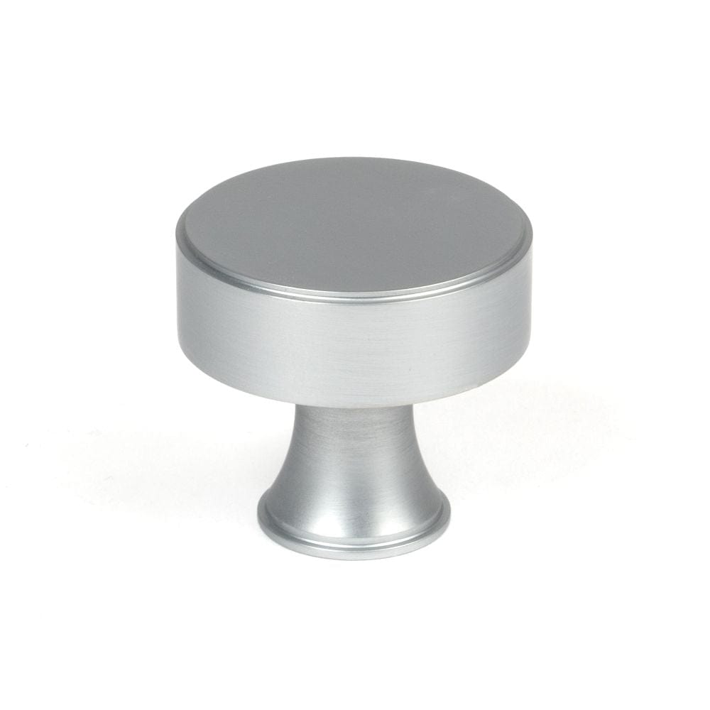 From The Anvil Cabinet Hardware Satin Chrome / Cabinet Knobs / 38mm Dia. From The Anvil - Satin Chrome Scully Cabinet Knob - 38mm