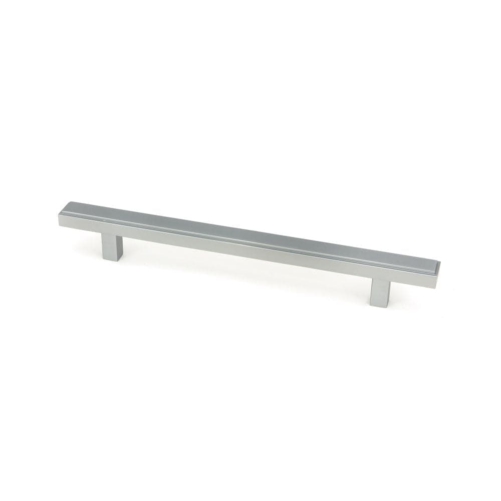 From The Anvil Cabinet Hardware Satin Chrome / Cabinet Pull Handles / Medium From The Anvil - Satin Chrome Scully Pull Handle - Medium