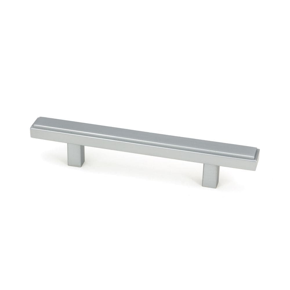 From The Anvil Cabinet Hardware Satin Chrome / Cabinet Pull Handles / Small From The Anvil - Satin Chrome Scully Pull Handle - Small
