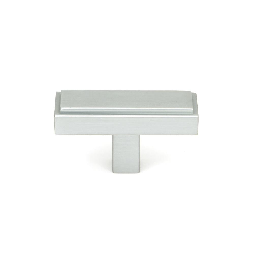 From The Anvil Cabinet Hardware Satin Chrome / Cabinet T-Pulls From The Anvil - Satin Chrome Scully T-Bar