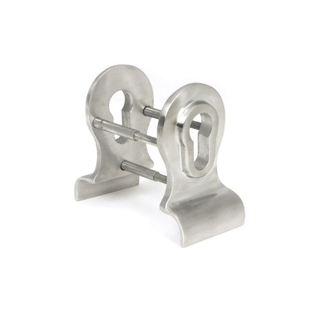 From The Anvil Door Furniture Satin Marine SS (316) / Euro Profile Cylinder Pull From The Anvil - Satin Marine SS (316) 50mm Euro Door Pull (Back to Back fixings)