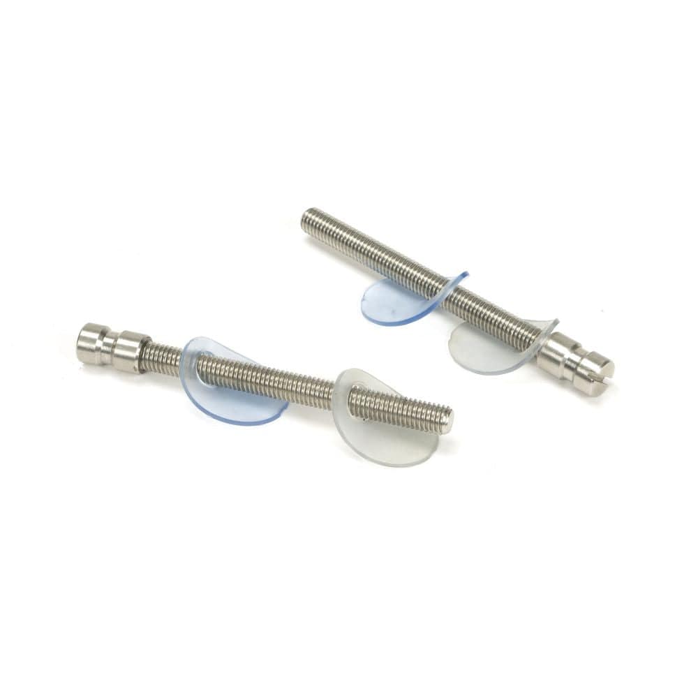 From The Anvil Door Furniture Satin Stainless Steel / Back to Back Fixing Pack From The Anvil - Satin SS (304) 100mm Back to Back Fixings for T Bar (2) - Offset