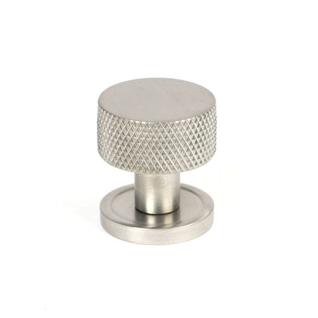 From The Anvil Cabinet Hardware Satin Stainless Steel / Cabinet Knobs / 30mm Dia. From The Anvil - Satin SS (304) Brompton Cabinet Knob - 25mm (Plain)
