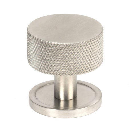 From The Anvil Cabinet Hardware Satin Stainless Steel / Cabinet Knobs / 30mm Dia. From The Anvil - Satin SS (304) Brompton Cabinet Knob - 32mm (Plain)