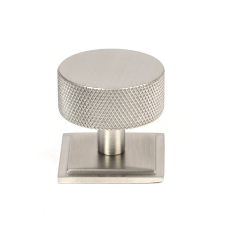 From The Anvil Cabinet Hardware Satin Stainless Steel / Cabinet Knobs / 30mm Dia. From The Anvil - Satin SS (304) Brompton Cabinet Knob - 38mm (Square)