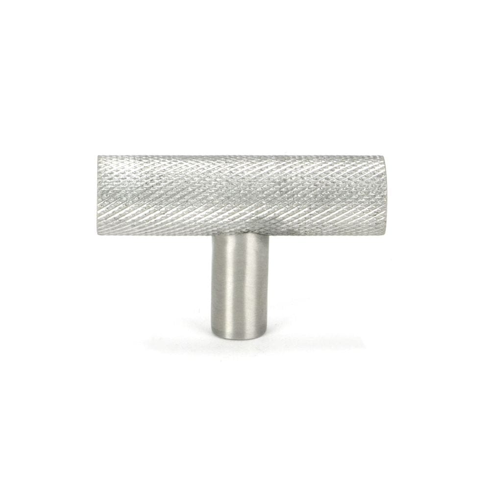 From The Anvil Cabinet Hardware Satin Stainless Steel / Cabinet T-Pulls / 30mm Dia. From The Anvil - Satin SS (304) Brompton T-Bar