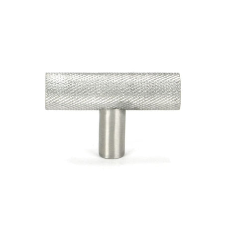 From The Anvil Cabinet Hardware Satin Stainless Steel / Cabinet T-Pulls / 30mm Dia. From The Anvil - Satin SS (304) Brompton T-Bar