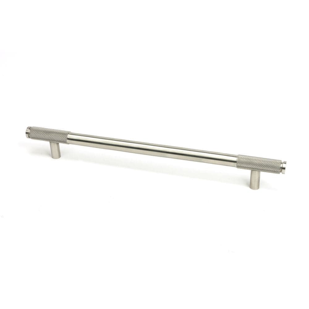 From The Anvil Cabinet Hardware Satin Stainless Steel / Cabinet Pull Handles / Large From The Anvil - Satin SS (304) Half Brompton Pull Handle - Large