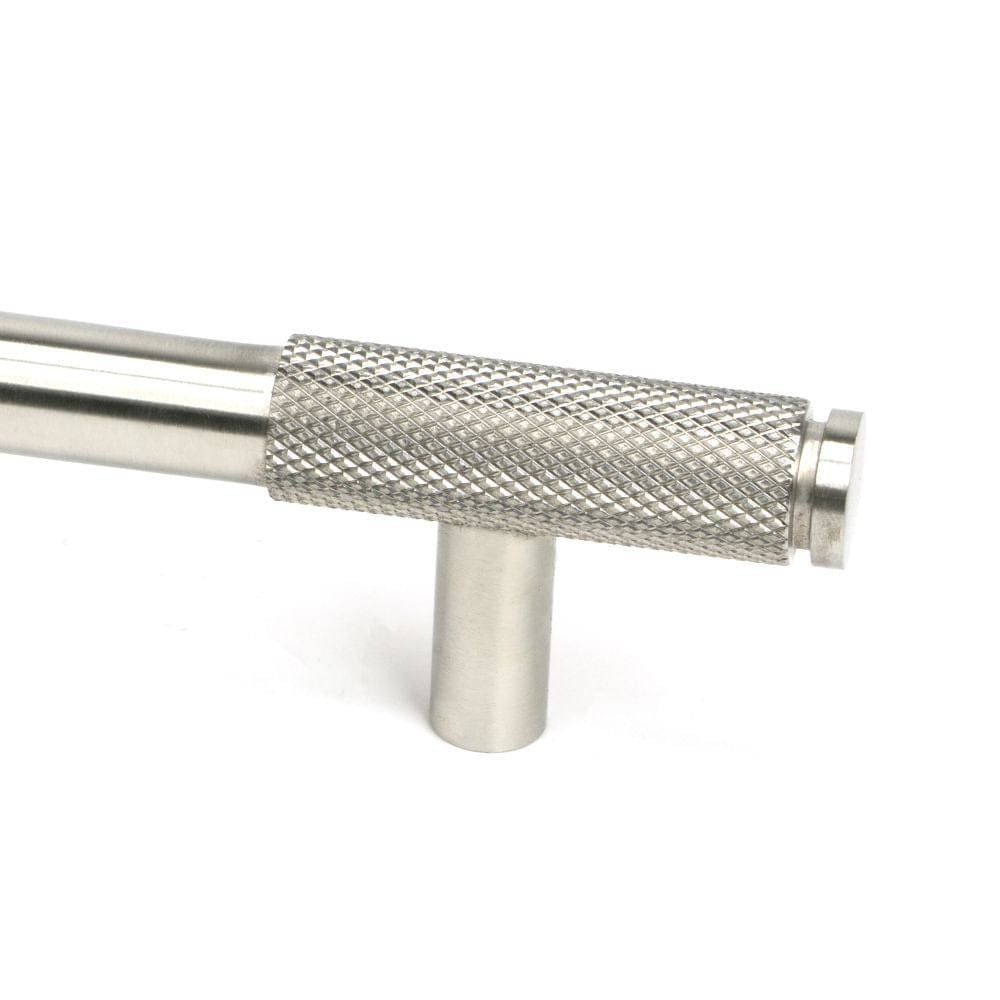 From The Anvil Cabinet Hardware Satin Stainless Steel / Cabinet Pull Handles / Small From The Anvil - Satin SS (304) Half Brompton Pull Handle - Small