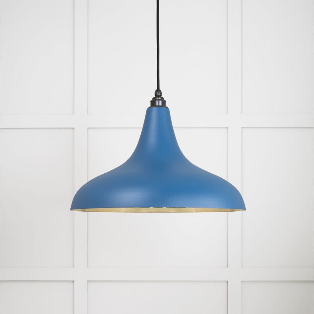 From The Anvil Electrical Smooth Brass / Ceiling Pendants From The Anvil - Smooth Brass Frankley Pendant in Upstream