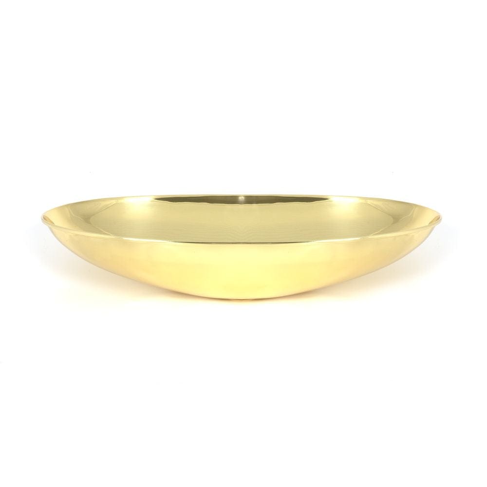 From The Anvil Home & Garden Smooth Brass / Sinks / Oval Sink From The Anvil - Smooth Brass Oval Sink