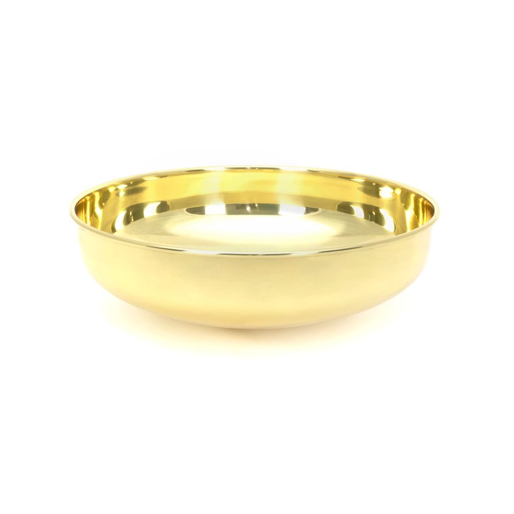 From The Anvil Home & Garden Smooth Brass / Sinks / Round Sink From The Anvil - Smooth Brass Round Sink