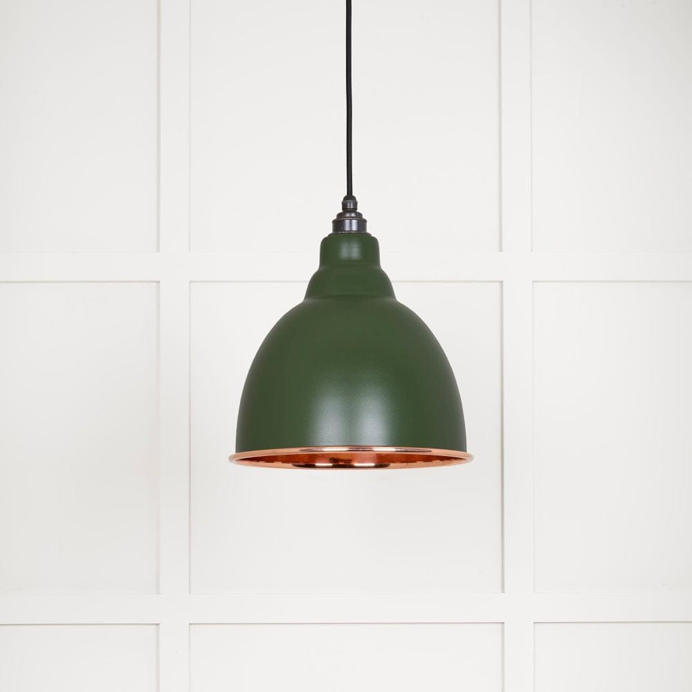 From The Anvil Electrical Smooth Copper / Ceiling Pendants From The Anvil - Smooth Copper Brindley Pendant in Heath