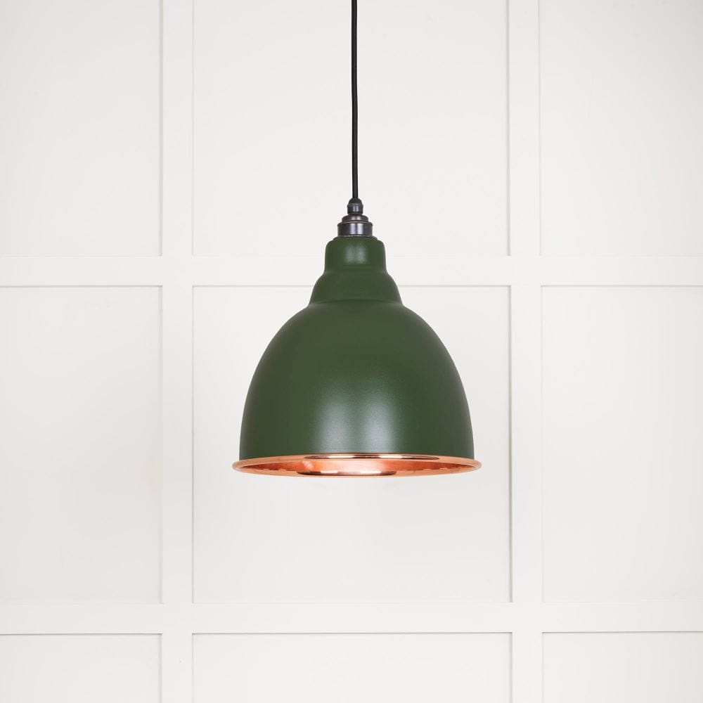 From The Anvil Electrical Smooth Copper / Ceiling Pendants From The Anvil - Smooth Copper Brindley Pendant in Heath