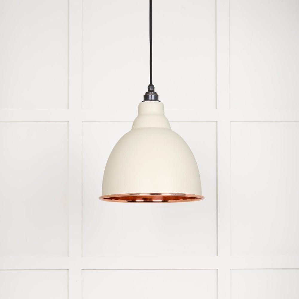 From The Anvil Electrical Smooth Copper / Ceiling Pendants From The Anvil - Smooth Copper Brindley Pendant in Teasel