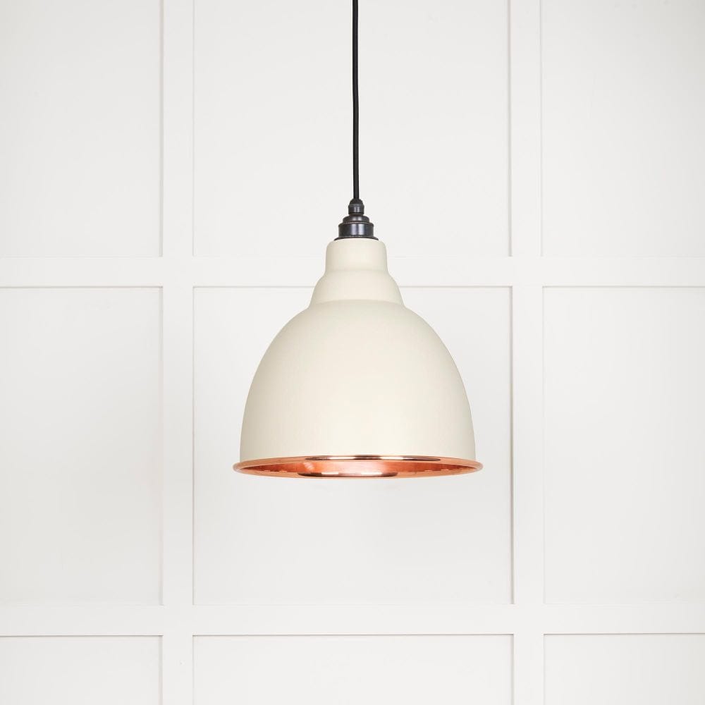 From The Anvil Electrical Smooth Copper / Ceiling Pendants From The Anvil - Smooth Copper Brindley Pendant in Teasel