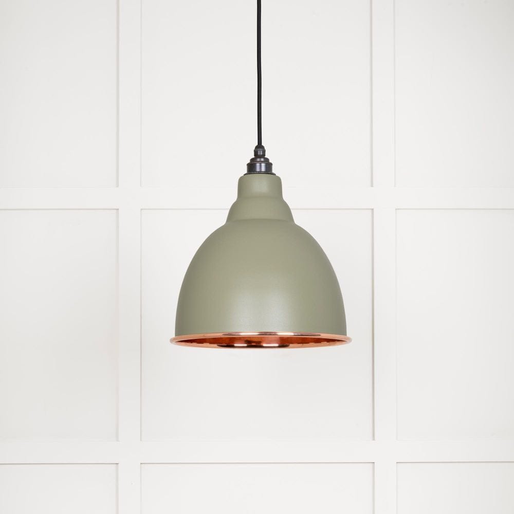 From The Anvil Electrical Smooth Copper / Ceiling Pendants From The Anvil - Smooth Copper Brindley Pendant in Tump