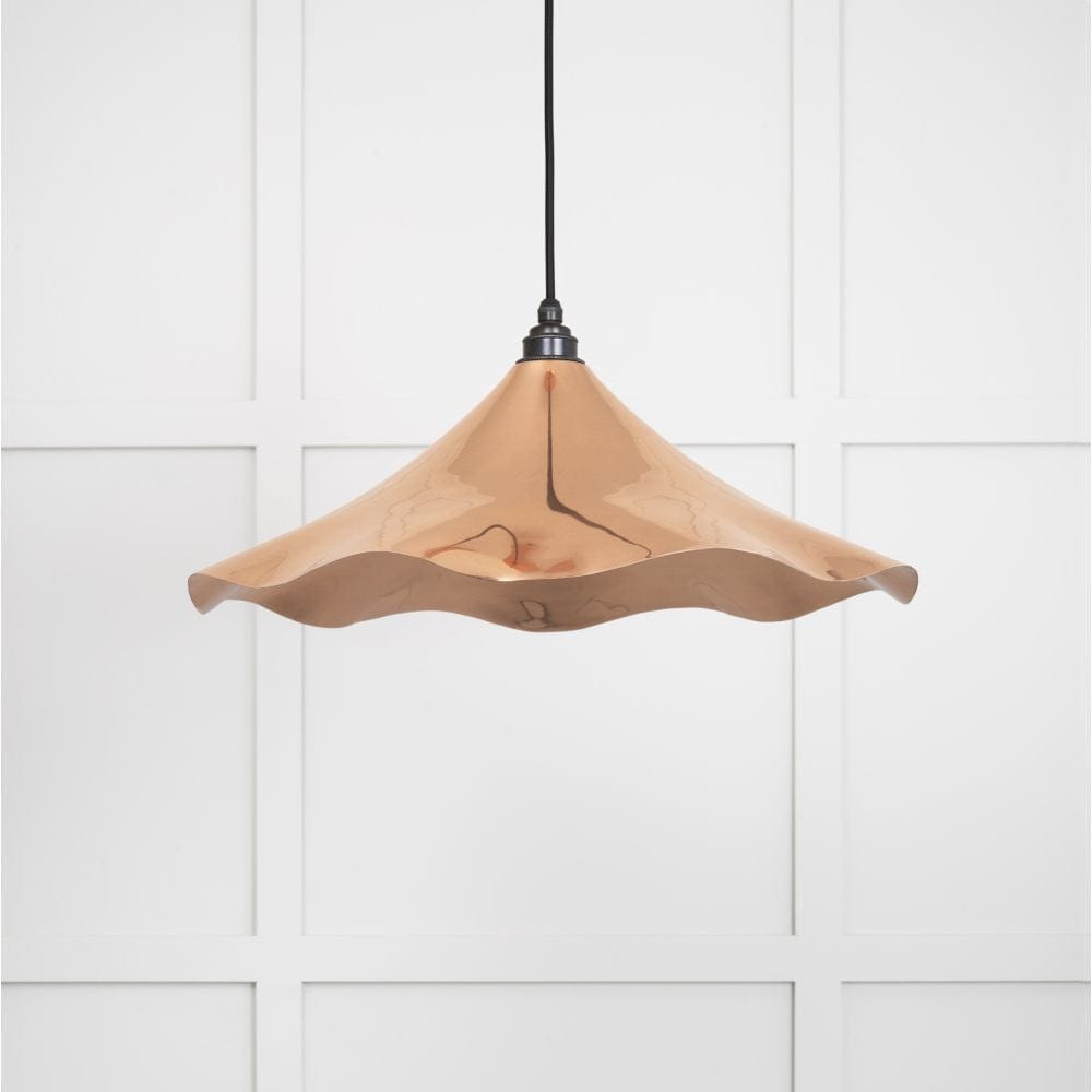 From The Anvil Electrical Smooth Copper / Ceiling Pendants From The Anvil - Smooth Copper Flora Pendant