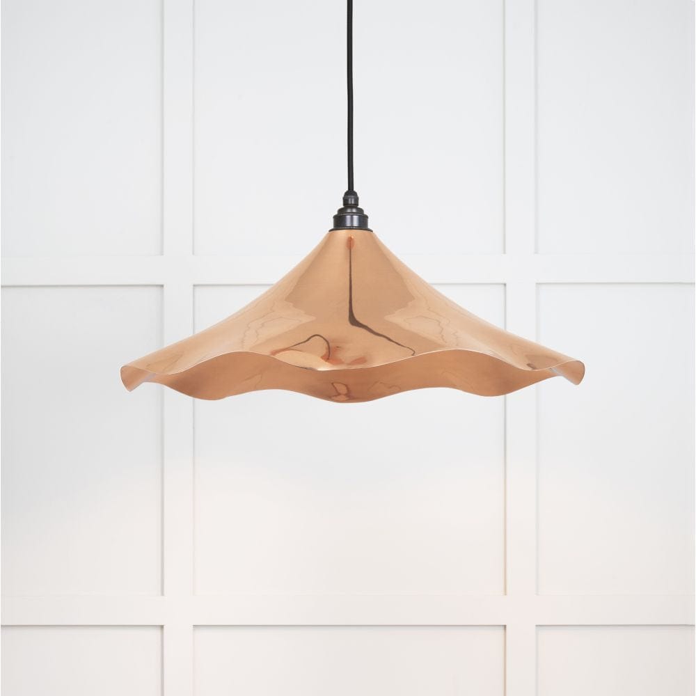 From The Anvil Electrical Smooth Copper / Ceiling Pendants From The Anvil - Smooth Copper Flora Pendant
