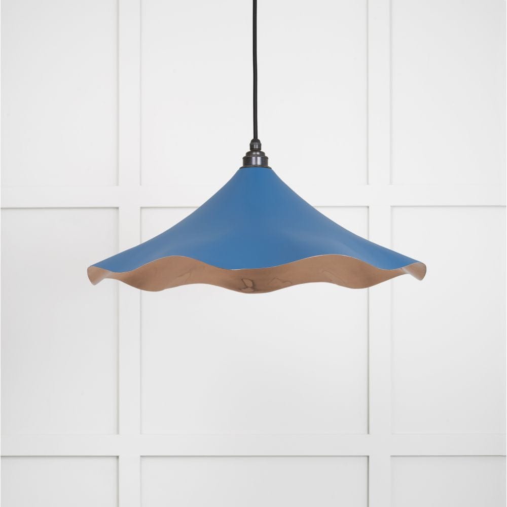 From The Anvil Electrical Smooth Copper / Ceiling Pendants From The Anvil - Smooth Copper Flora Pendant in Upstream