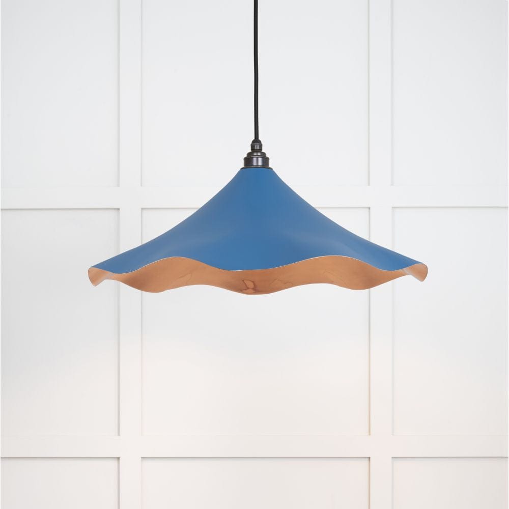 From The Anvil Electrical Smooth Copper / Ceiling Pendants From The Anvil - Smooth Copper Flora Pendant in Upstream