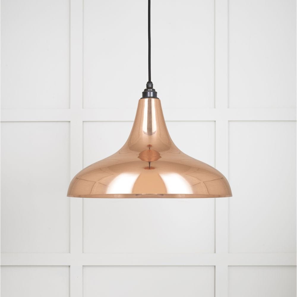 From The Anvil Electrical Smooth Copper / Ceiling Pendants From The Anvil - Smooth Copper Frankley Pendant