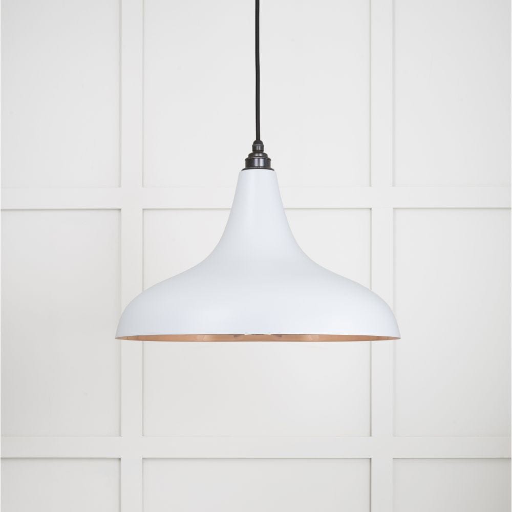 From The Anvil Electrical Smooth Copper / Ceiling Pendants From The Anvil - Smooth Copper Frankley Pendant in Birch
