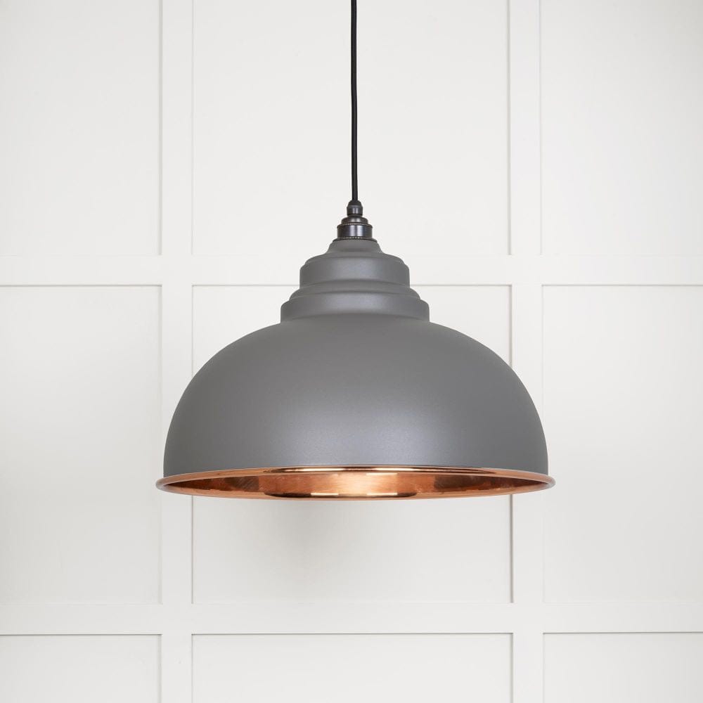 From The Anvil Electrical Smooth Copper / Ceiling Pendants From The Anvil - Smooth Copper Harborne Pendant in Bluff