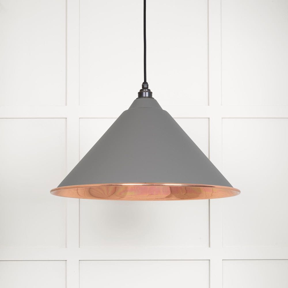 From The Anvil Electrical Smooth Copper / Ceiling Pendants From The Anvil - Smooth Copper Hockley Pendant in Bluff