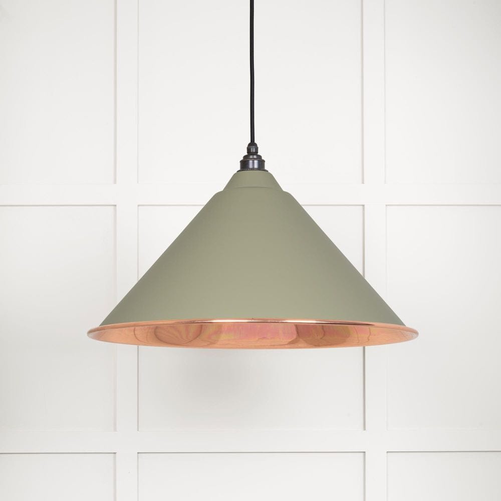 From The Anvil Electrical Smooth Copper / Ceiling Pendants From The Anvil - Smooth Copper Hockley Pendant in Tump