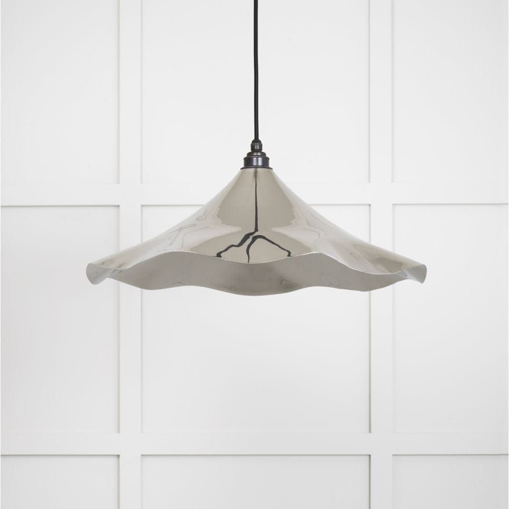 From The Anvil Electrical Smooth Nickel / Ceiling Pendants From The Anvil - Smooth Nickel Flora Pendant