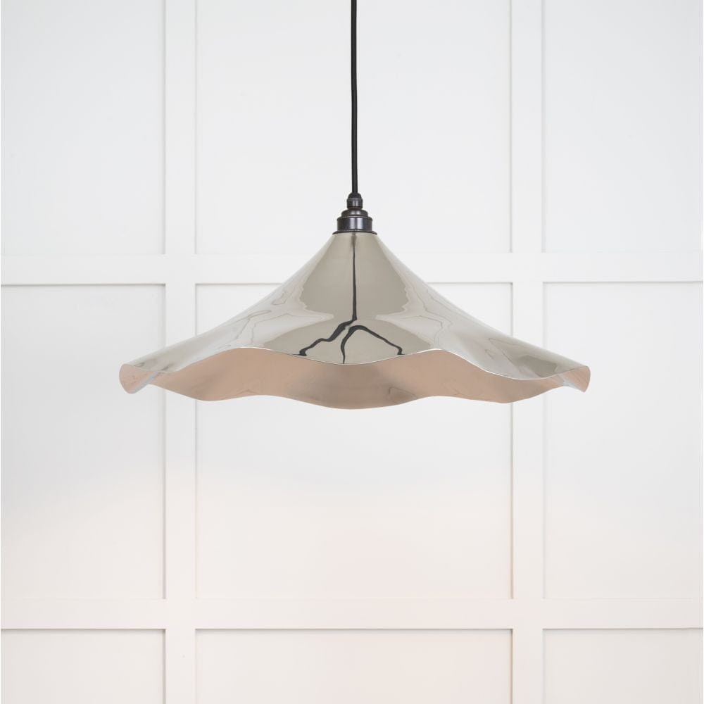 From The Anvil Electrical Smooth Nickel / Ceiling Pendants From The Anvil - Smooth Nickel Flora Pendant