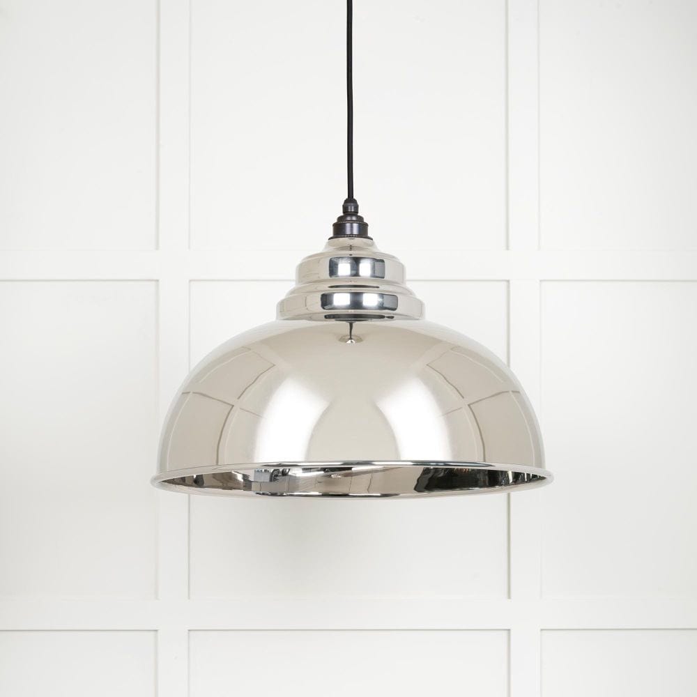 From The Anvil Electrical Smooth Nickel / Ceiling Pendants From The Anvil - Smooth Nickel Harborne Pendant