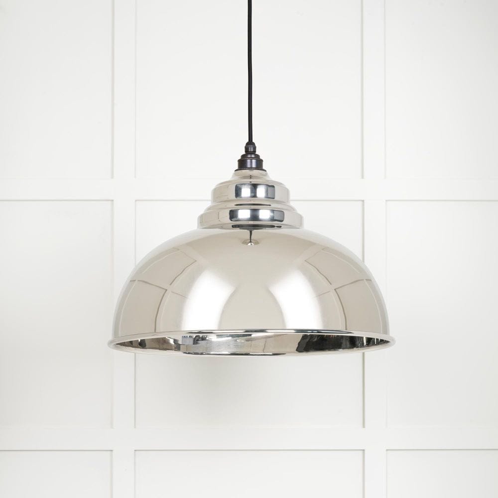 From The Anvil Electrical Smooth Nickel / Ceiling Pendants From The Anvil - Smooth Nickel Harborne Pendant