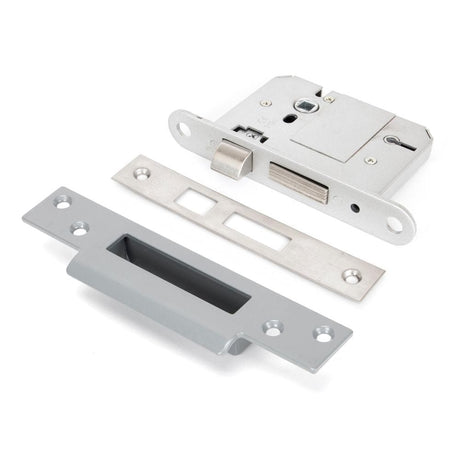 From The Anvil Locks & Latches Satin Stainless Steel / 5 Lever Sashlocks / 3" / 76mm From The Anvil - SS 3" 5 Lever BS Sashlock
