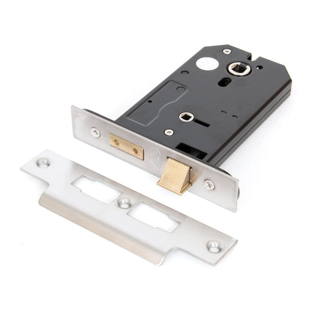 From The Anvil Locks & Latches Stainless Steel / Bathroom Lock / 5" / 127mm From The Anvil - SS 5" Horizontal Bathroom Lock
