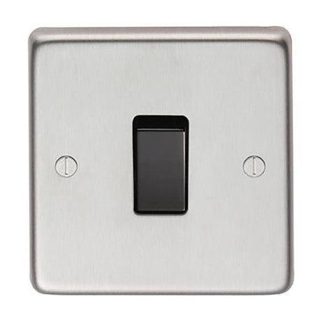 From The Anvil Electrical Satin Stainless Steel / Single 10 Amp Switch From The Anvil - SSS Single 10 Amp Switch