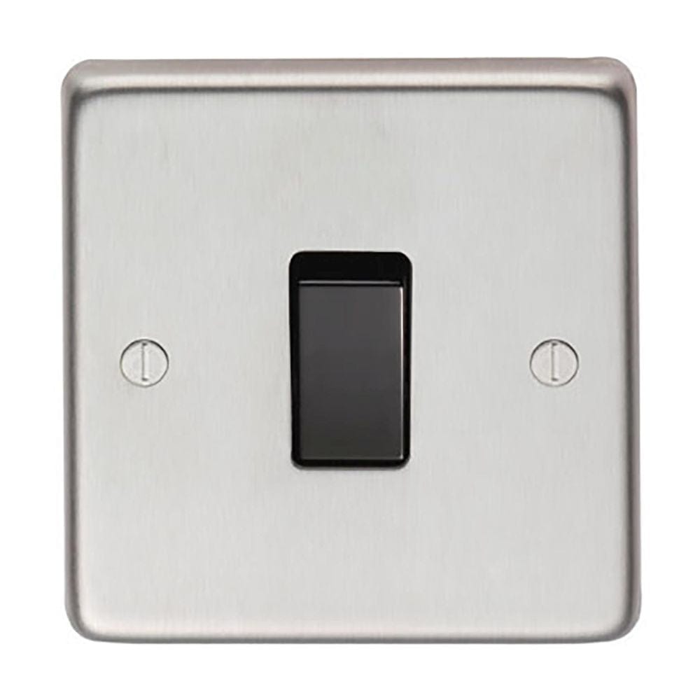 From The Anvil Electrical Satin Stainless Steel / Single 20 Amp Switch From The Anvil - SSS Single 20 Amp Switch