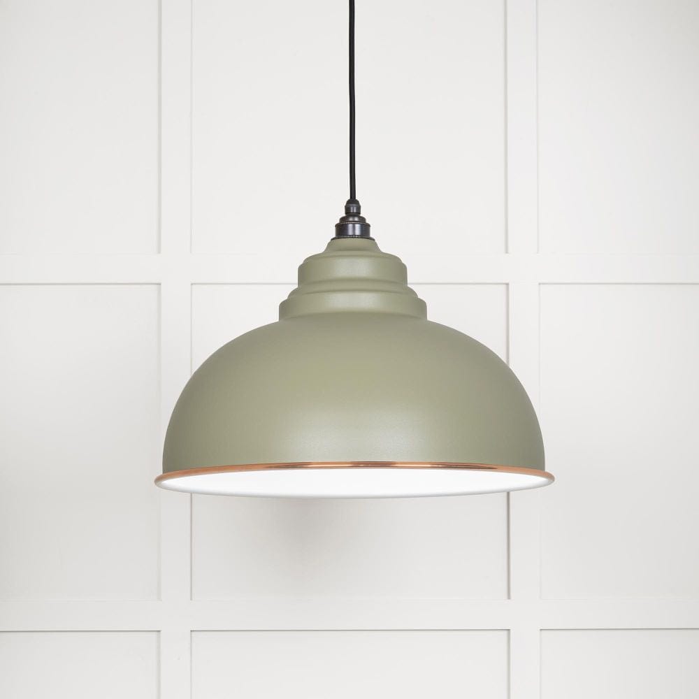 From The Anvil Electrical Accent / Ceiling Pendants From The Anvil - White Gloss Harborne Pendant in Tump