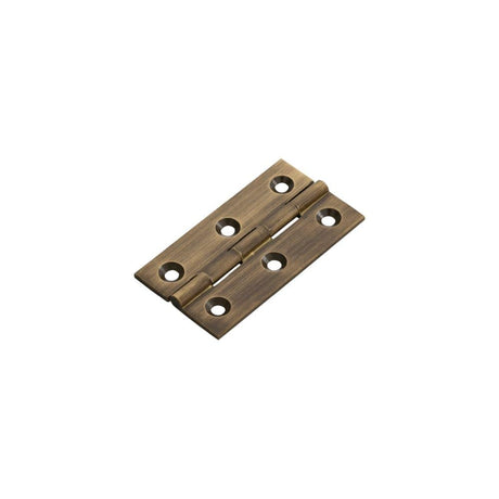 Finger Tip Design Hinges Antique Brass / 2.5" (64mm) FTD - 64 x 35mm Cabinet Hinge - Antique Brass